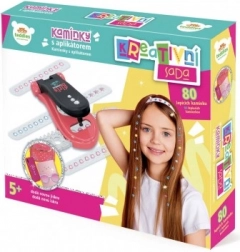 Glittersteentjes met applicator voor haar en decoratie