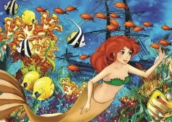 Puzzel gezonken schip, 100 stukjes (ART PUZZLE)