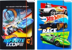 A4-map en bladwijzer HOT WHEELS