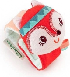 Lilliputiens polsrinkelaar vos Alice, knisperend en textiel voor baby’s
