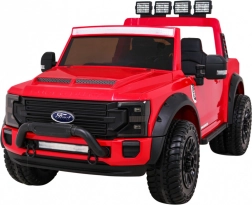 Elektrische kinderauto Ford Super Duty pick-up – Rood