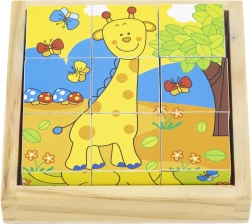 Afbeeldingsblokjes Wilde Dieren