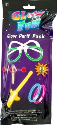 Gloeiende partyset Glumi