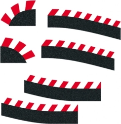 bermen voor versmalling van de baan voor CARRERA EVOLUTION, DIGITAL 132 en DIGITAL 124