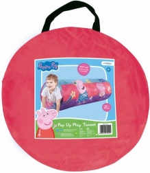 Pop Up Tunnel Peppa Big, 145x50 cm