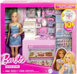 Barbie set met koffiehuis