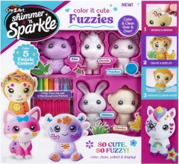 Cra-Z-Art set om schattige diertjes te kleuren – afwasbare creatieve set