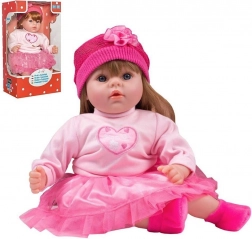 Sprekende en zingende speelgoedpop PlayTo Tina 46 cm