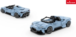 Bouwset auto MASERATI MC20 1:30 blauw Rastar