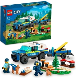LEGO City training van politiehonden in het veld