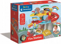Clementoni Baby autogarage Tumbling Cars – brandweerkazerne
