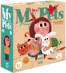 LONDJI Puzzel Al mijn huisdieren