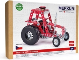 Merkur bouwset tractor met besturing, 208 onderdelen