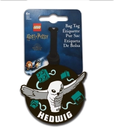 Lego Harry Potter bagagelabel Hedwig