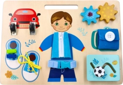 Houten activiteitenbord voor kinderen