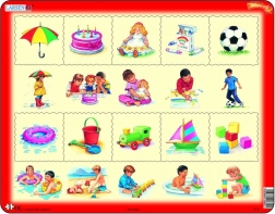 LARSEN puzzel: Wat hoort bij wat? 10 stukjes