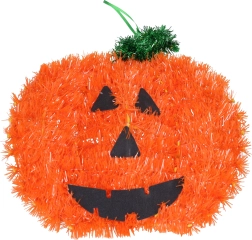 Hangdecoratie pompoen 26 × 28 cm