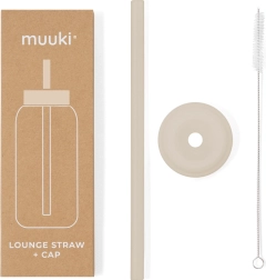 Muuki Lounge rietje en deksel Summer Sand