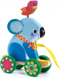 Trekfiguur Blauwe Koala voor kinderen van Djeco