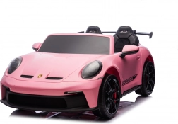 Elektrische auto Porsche 911 GT3 voor kinderen MP4 – Roze