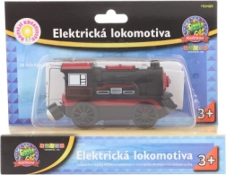 Elektrische locomotief voor kinderen – zwart