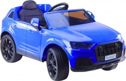 Batterijauto Audi Q7 blauw gelakt