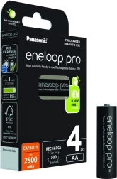 ENELOOP Pro AA-accu’s 2500 mAh, set van 4 stuks