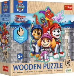 Houten puzzel Paw Patrol 50 stukjes