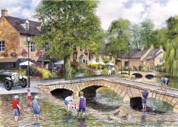 Puzzel Dorp Bourton-on-the-Water 1000 stukjes