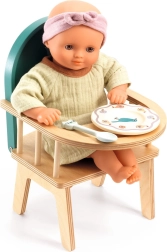 DJECO houten stoel voor poppen