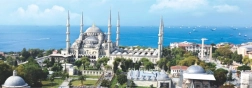 Panoramische puzzel Sultan Ahmed-moskee in Istanbul 1000 stukjes ANATOLIAN