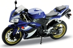 Welly motorfiets Yamaha YZF‑R1 1:10 blauw