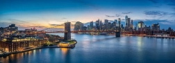 Panoramische puzzel Brooklyn Bridge, New York 1000 stukjes