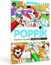 Kleurplaatposter Dieren