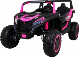 Elektrische kinderbuggy ATV Racing 4x4 voor 2 kinderen – Roze