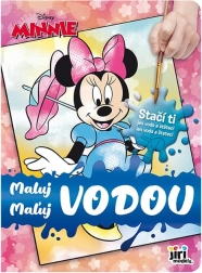 Schilderen met water Minnie – magische kleurplaten