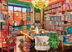 Puzzel Oude Bibliotheek 1000 stukjes EUROGRAPHICS