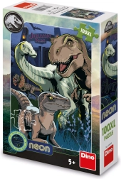 Puzzel met Jurassic World-motief - 100 XL neonstukken