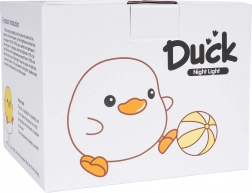 Nachtlampje eendje van siliconen met aanraakbediening