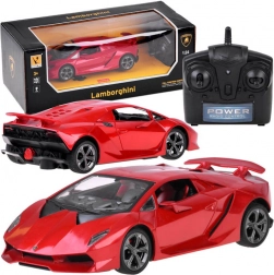 Afstandsbediende auto LAMBORGHINI 1:24, rood 2,4 GHz