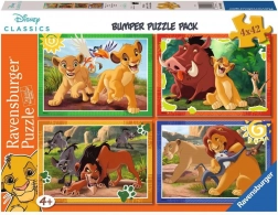 Ravensburger puzzel Disney: De Leeuwenkoning 4×42 stukjes
