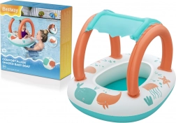 Bestway kinder opblaasboot met afneembare zonnescherm comfort plush