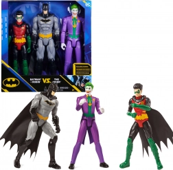 Set van 3 DC Comics actiefiguren 3-in-1 – BATMAN, ROBIN en JOKER 30 cm