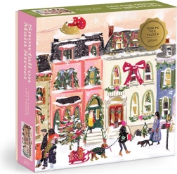 Galison metalen puzzel Besneeuwde Hoofdstraat 1000 stukjes