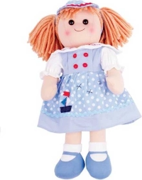 Lappenpop Louise 38 cm van Bigjigs Toys