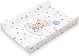 Aankleedkussen Baby Mix Beertje 47 × 70 cm – Blauw