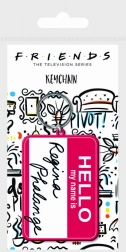 Rubberen sleutelhanger VRIENDEN – Regina