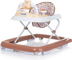 Interactieve babyloopstoel Chipolino Little Cow Mocca