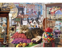 GIBSONS puzzel antiquariaat bij de abdij – 1000 stukjes