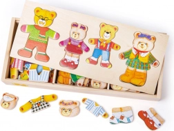 Bigjigs Toys aankleedpuzzel Berenfamilie